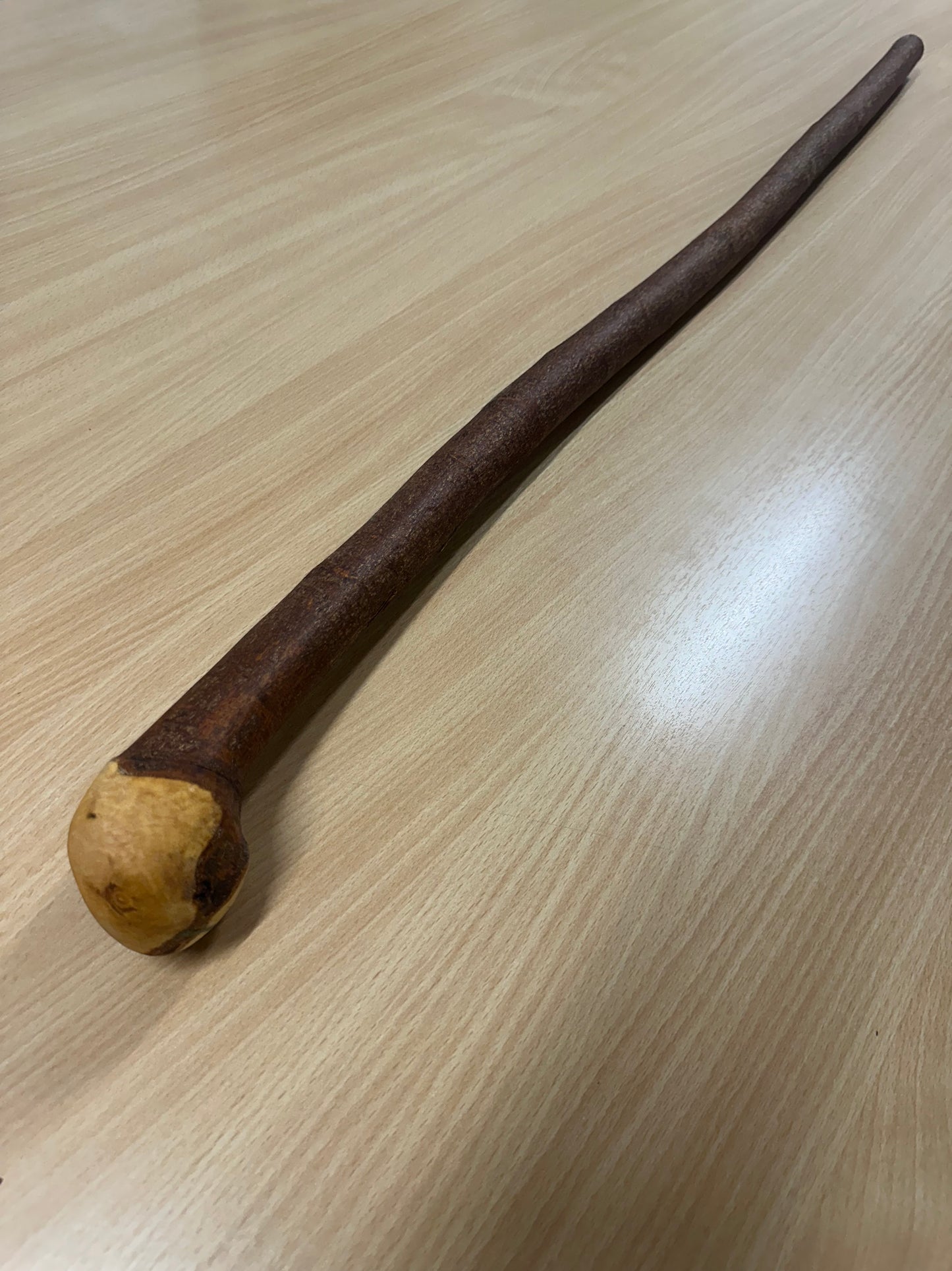 Lovely Blackthorn Walking Stick with Round Handle – 100cm