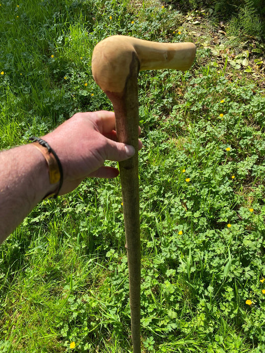 Ash L-Shape Stick | Irish Walking Sticks