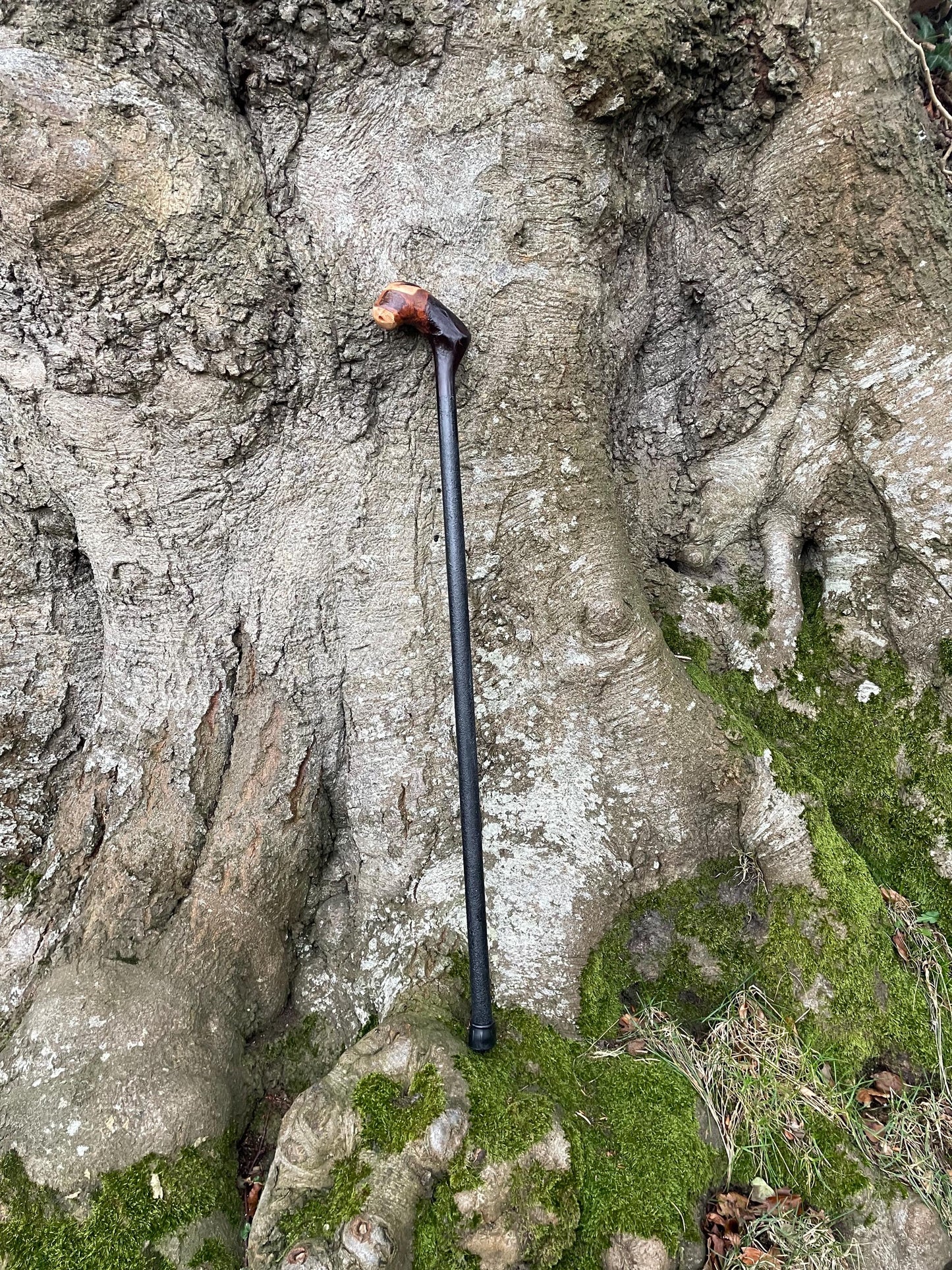 Irish walking stick in Blackthorn and Hazel
