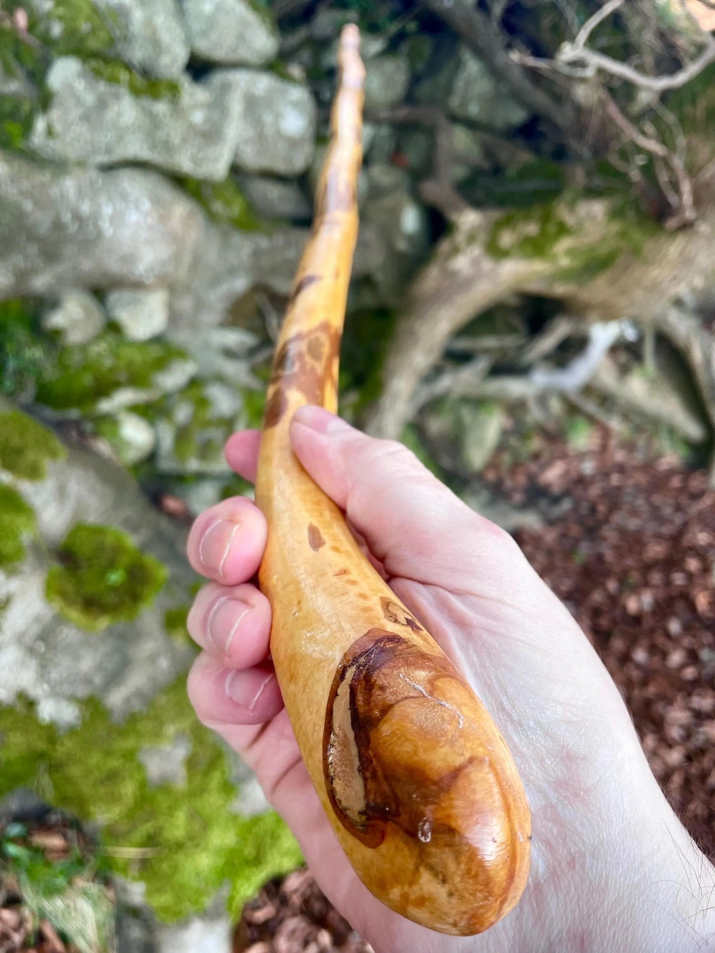 Hazel & Copper Stick | Irish Walking Sticks