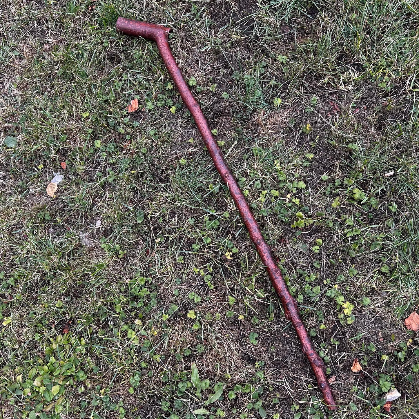 Chunky Blackthorn Shillelagh Sloped L Handle – 98.1 cm (38.6”)