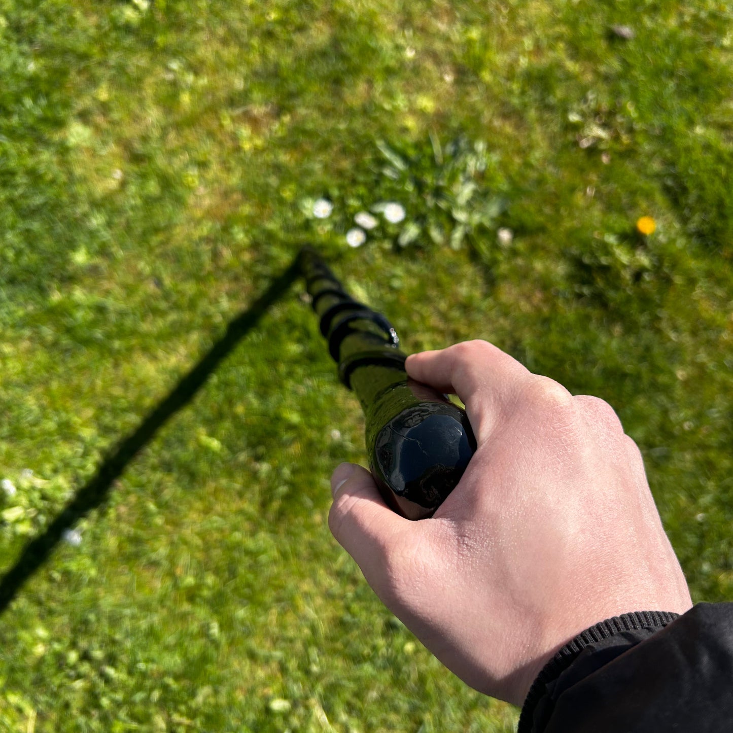 Vinny the Shillelagh – Blackthorn Two-Piece Stick with Natural Vine – 100 cm (39.4”)
