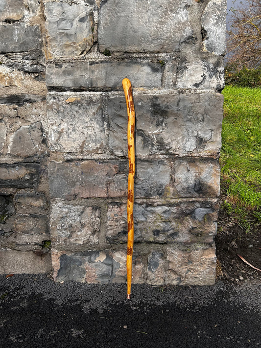 Light Hazel Walking Stick with Copper End – 37” (94 cm)