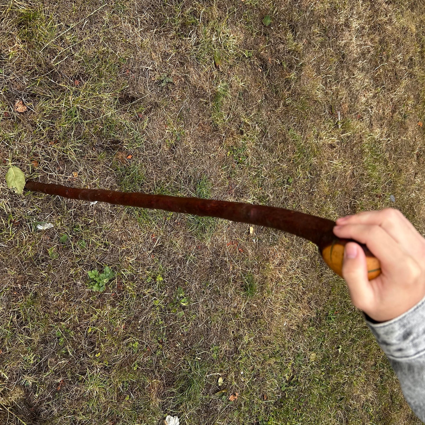 Emerald Resin Knob Blackthorn Shillelagh – 103 cm (40.6”)