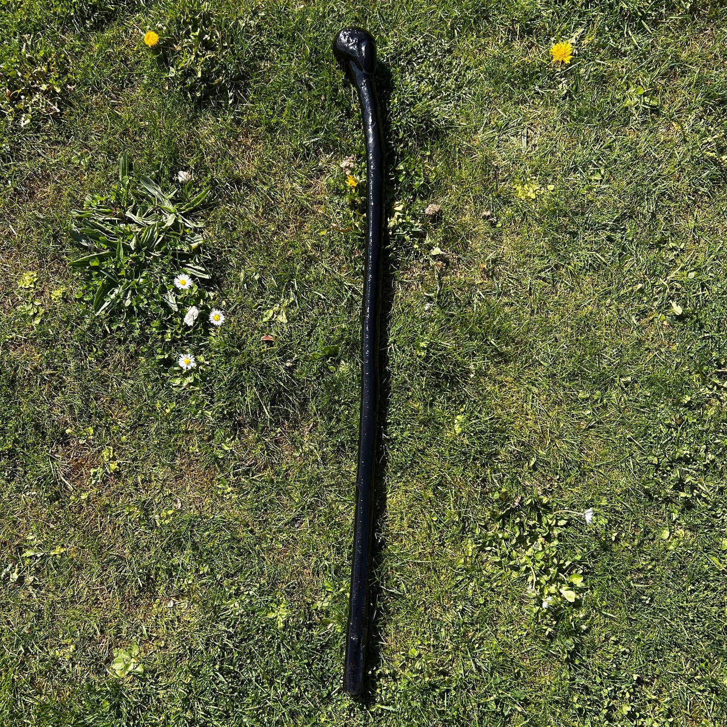 Blackthorn Two-Piece Shillelagh Full Black Finish – 97 cm (38.2”)