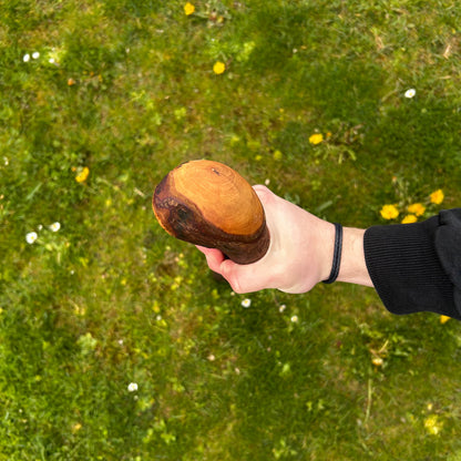 Heavy Gnarly Blackthorn Shillelagh Root Ball Stick – 98 cm (38.5”)