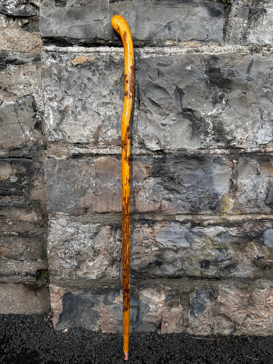 Light Hazel Walking Stick with Copper End – 37” (94 cm)