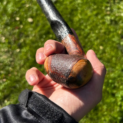 Rugged Ronan - Root Ball Blackthorn Shillelagh Knob Stick