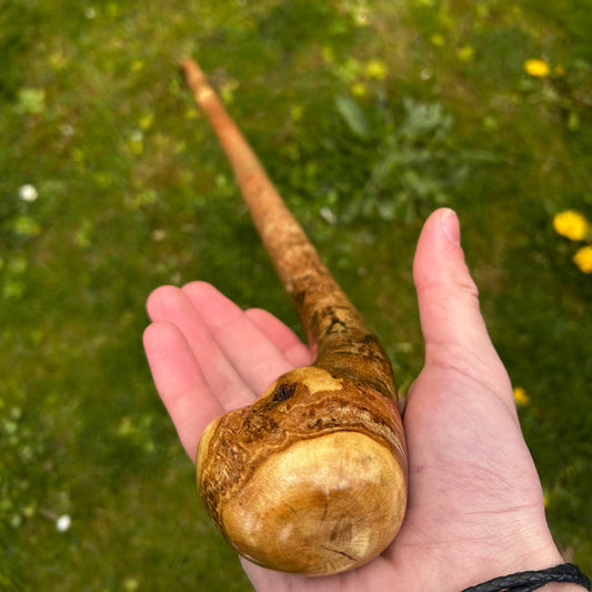 Chunky Hazel Shillelagh Knob Stick – 99 cm (39”)