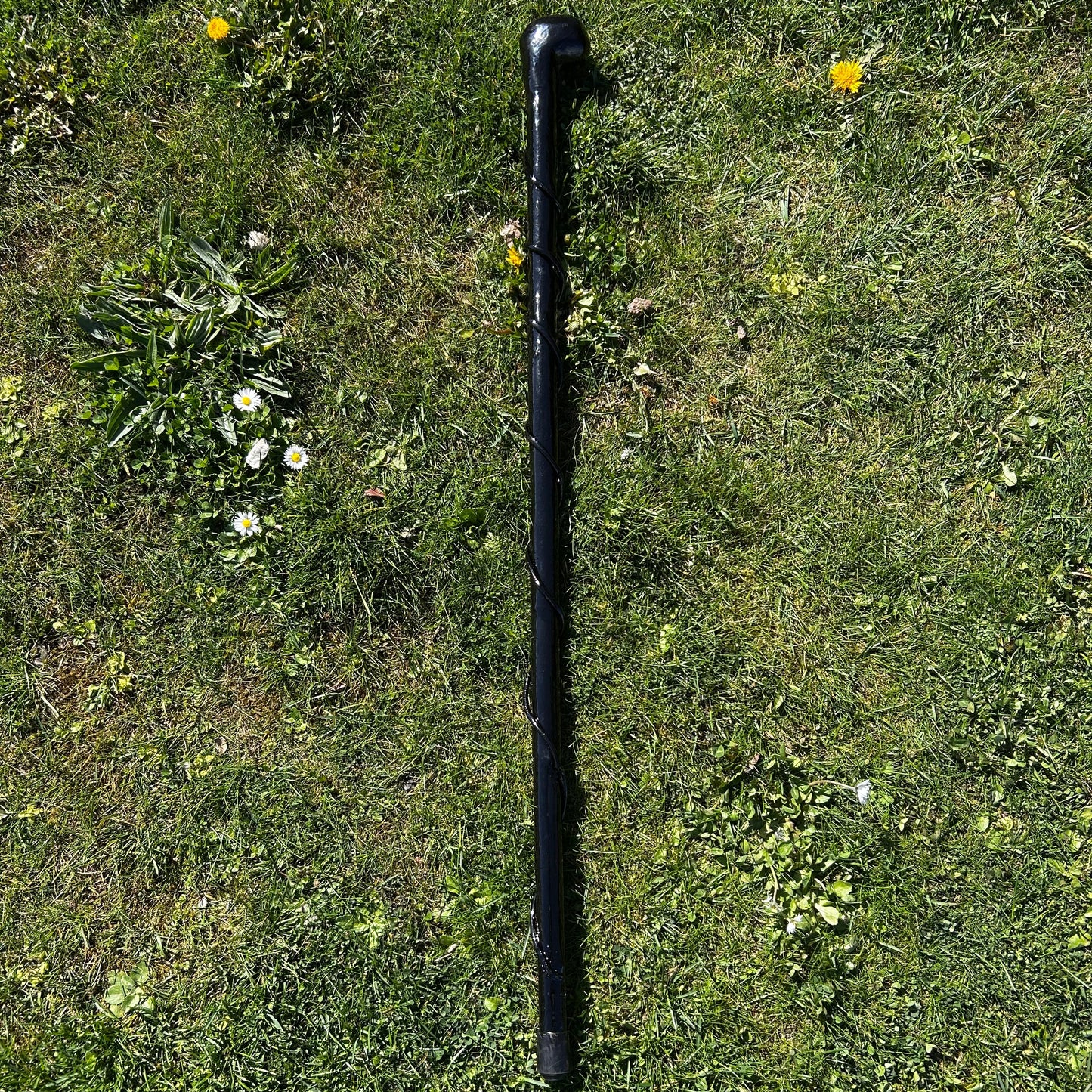 Vinny the Shillelagh – Blackthorn Two-Piece Stick with Natural Vine – 100 cm (39.4”)