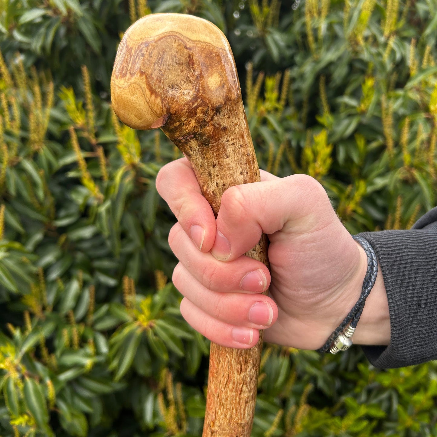 Chunky Hazel Shillelagh Knob Stick – 99 cm (39”)