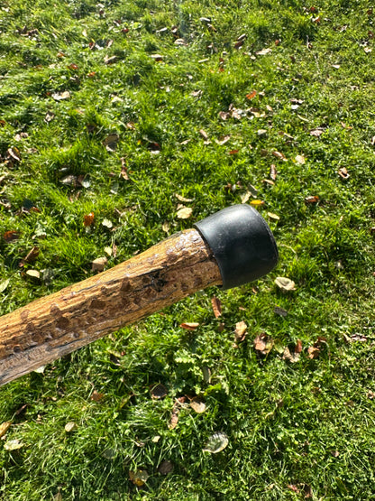 Hazel Walking Stick with Round Handle -  98 cm / 38.6 inches