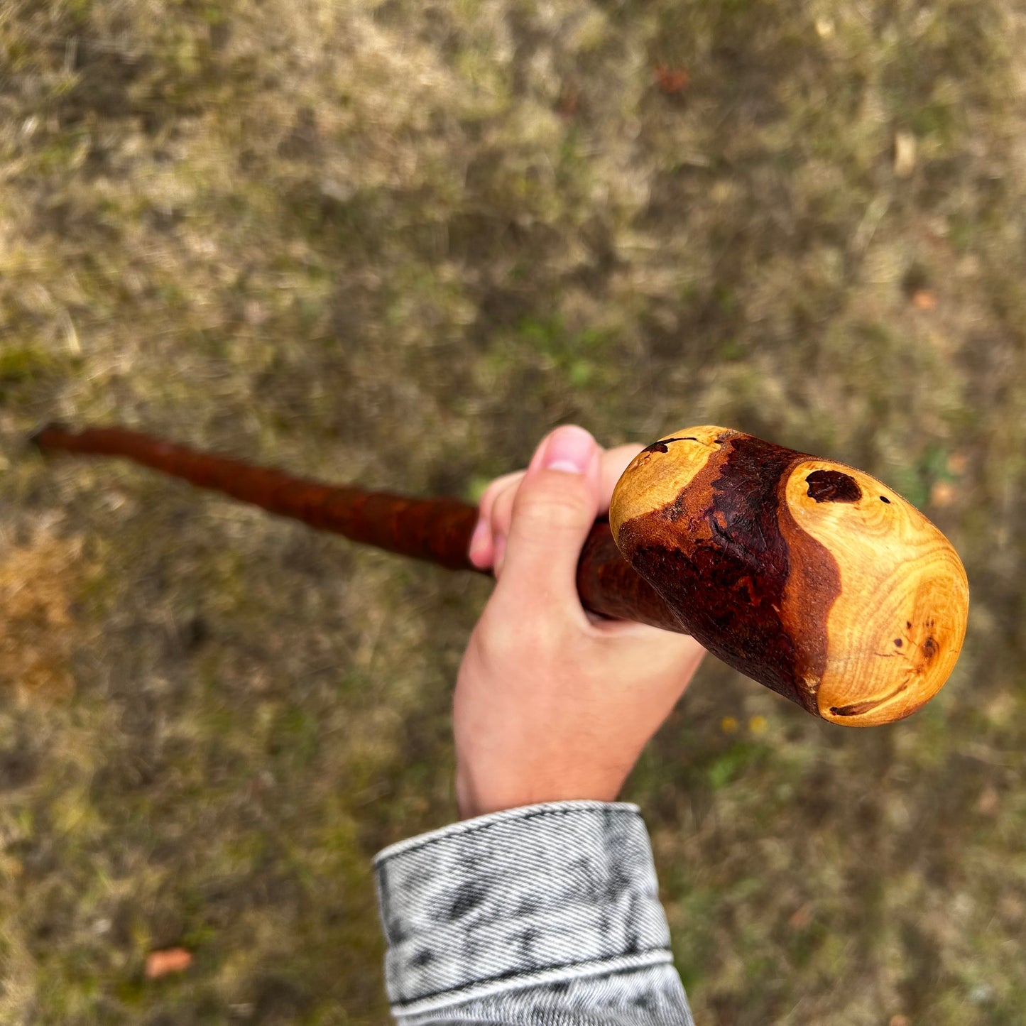 Large Knob Blackthorn Shillelagh – 100 cm (39.4”)