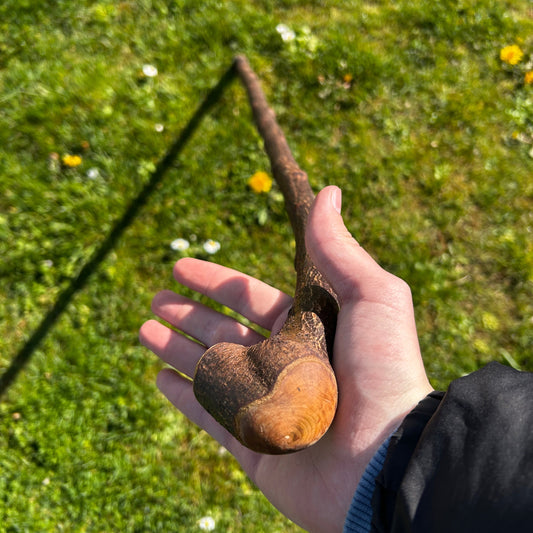 Tall Blackthorn Shillelagh Knob Stick – 116 cm (45.7”)