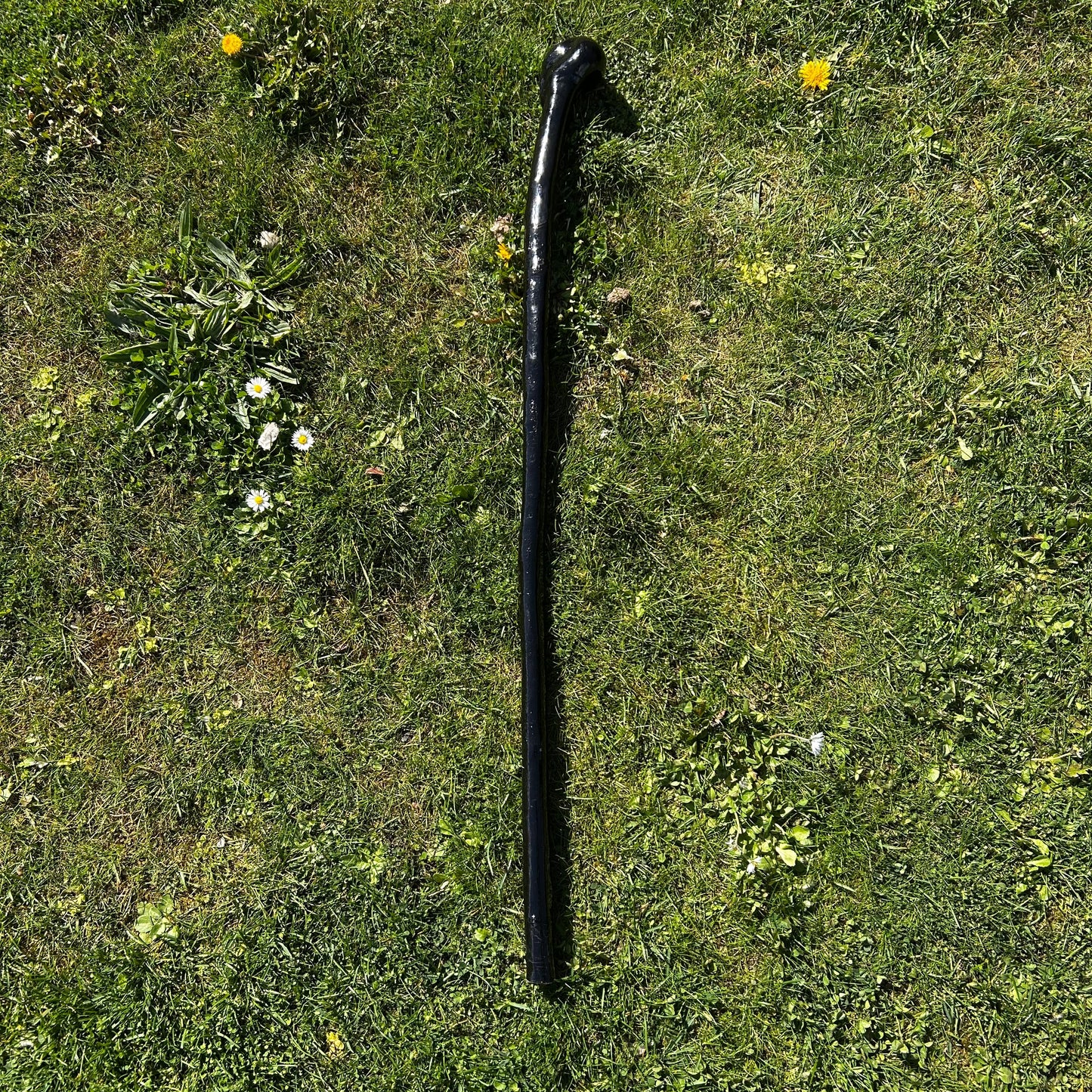 Blackthorn Two-Piece Shillelagh Full Black Finish – 97 cm (38.2”)