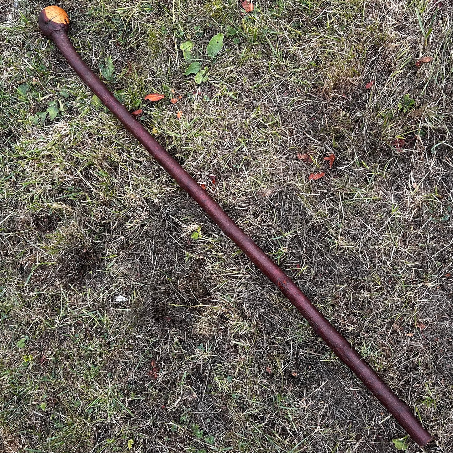 Emerald Resin Knob Blackthorn Shillelagh – 103 cm (40.6”)