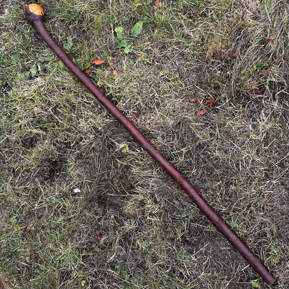 Emerald Resin Knob Blackthorn Shillelagh – 103 cm (40.6”)