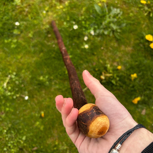 Blackthorn Shillelagh Smooth Knob Stick – 94 cm (37”)