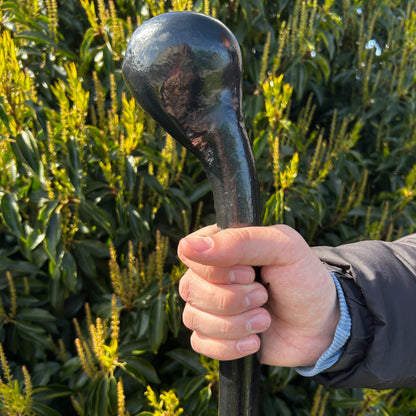 Blackthorn Shillelagh Full Black Knob Stick – 109 cm (42.9”)