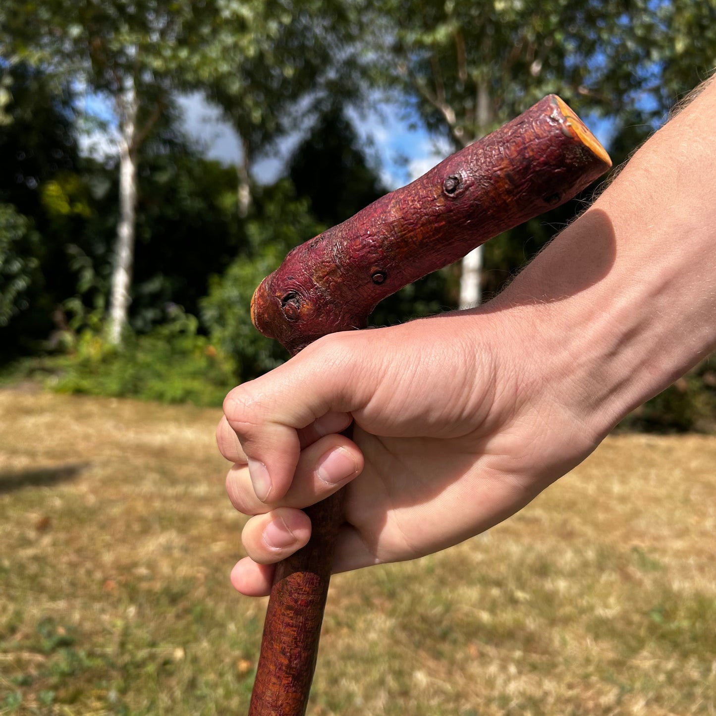Blackthorn Shillelagh Sloped L Handle “Door Knocker” – 75 cm (29.5”)