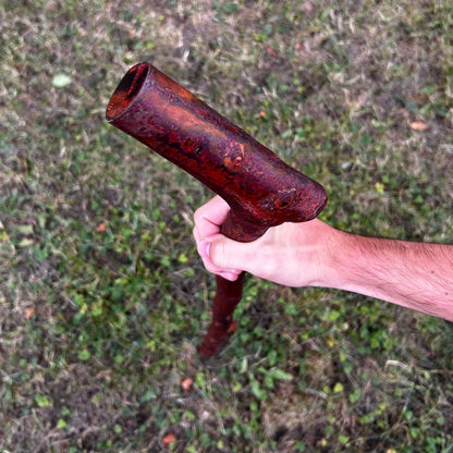 Chunky Blackthorn Shillelagh Sloped L Handle – 98.1 cm (38.6”)