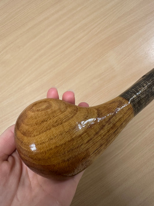 Two-Piece Hazel Walking Stick with Knob Handle – 100cm