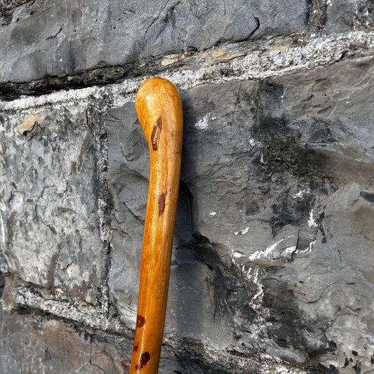 Light Hazel Walking Stick with Copper End – 35” (90 cm)