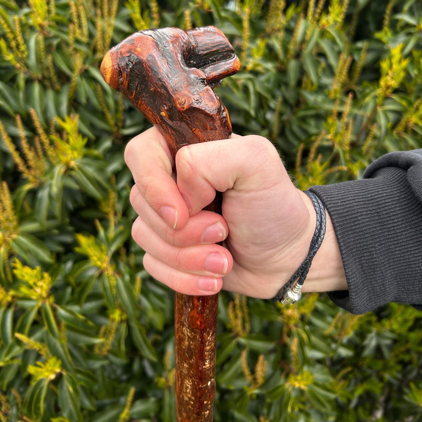 Luxury Blackthorn Shillelagh Root Ball Knob Stick – 101 cm (39.7”)