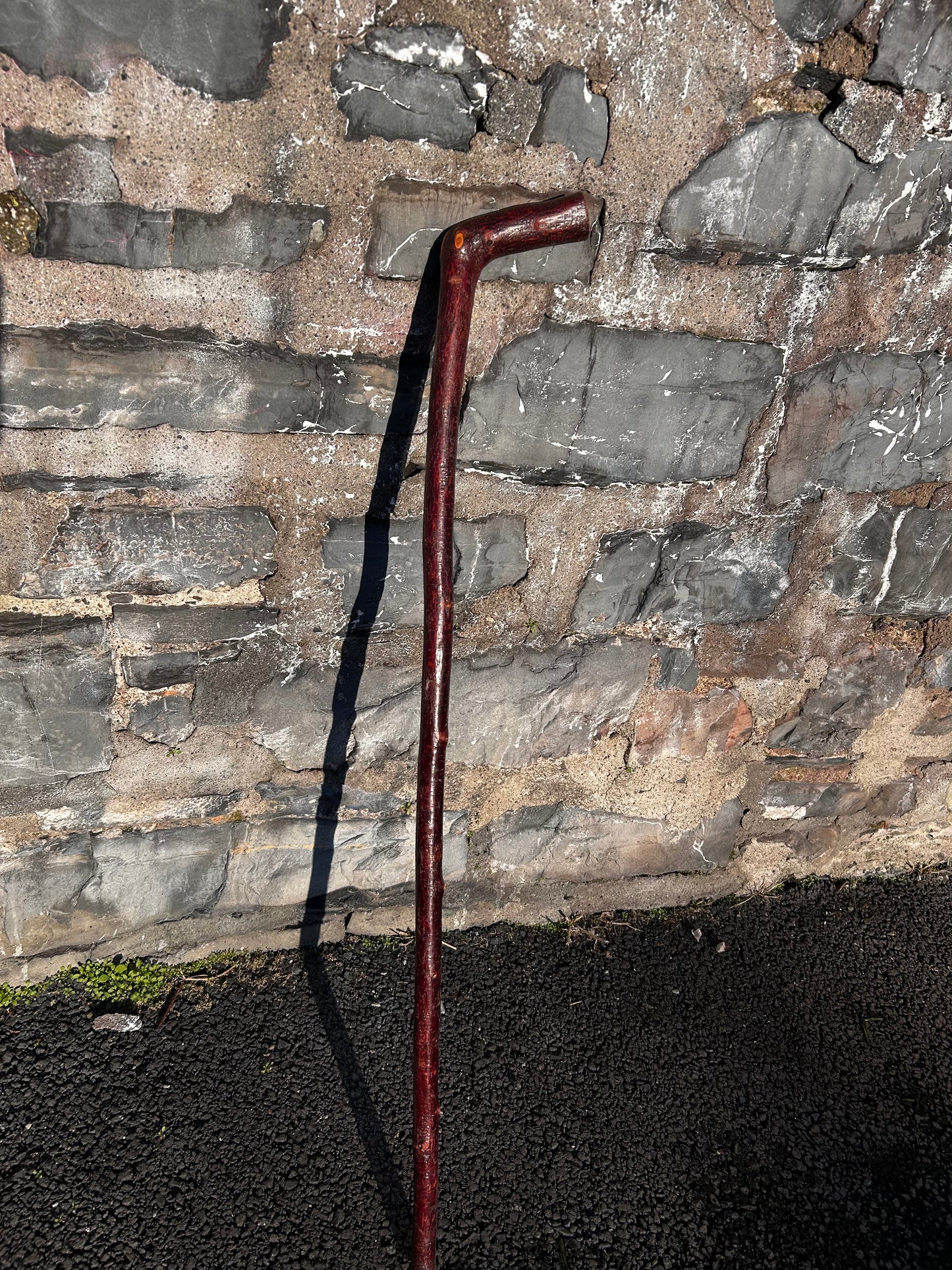 L Handle Blackthorn Walking Stick – 99 cm (39”)