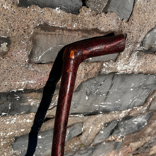 L Handle Blackthorn Walking Stick – 99 cm (39”)
