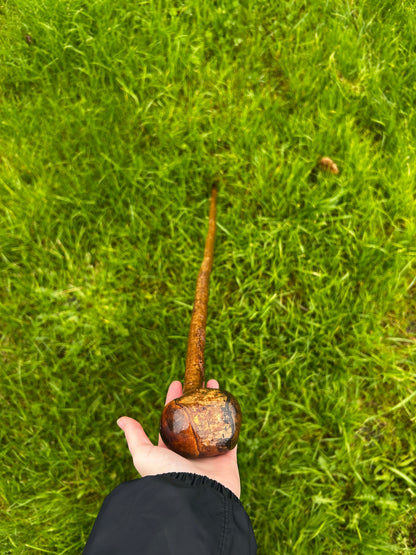 Sold - Hazel Walking Stick with Large Knob Head – 103 cm (40.5”)