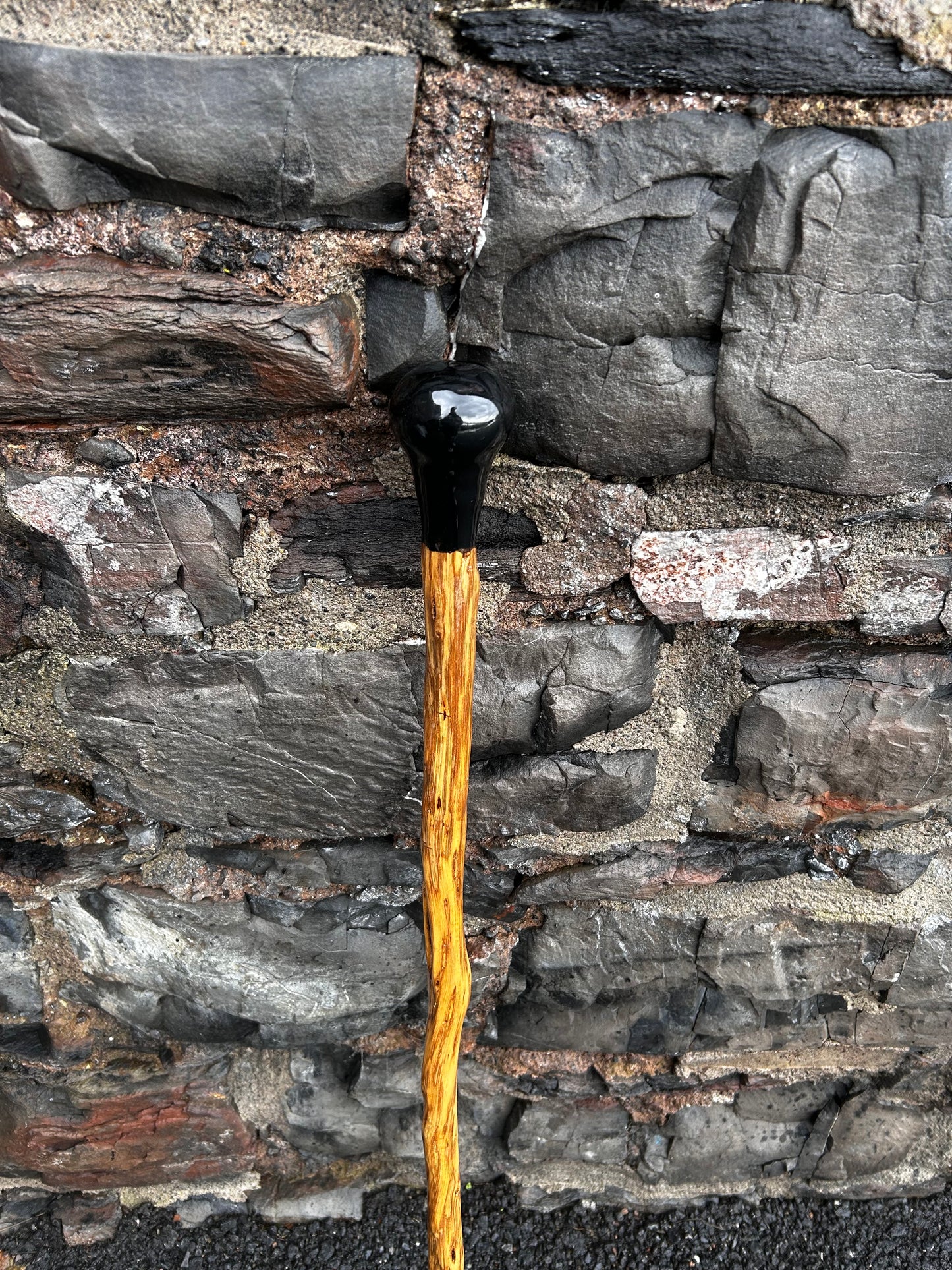 Hazel Stick with bulb handle – 95 cm (37”)