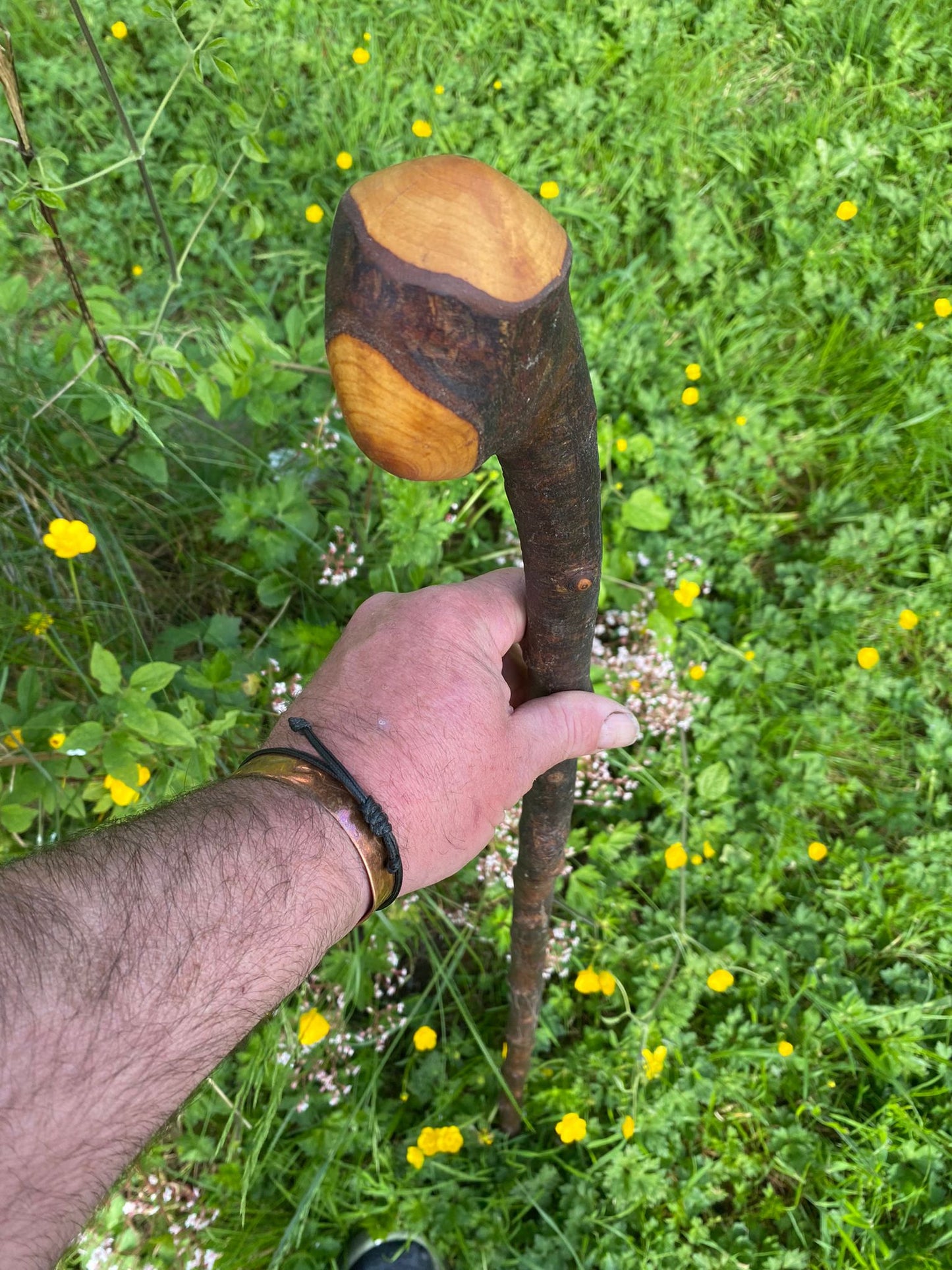 Blackthorn Irish Knob Walking Stick